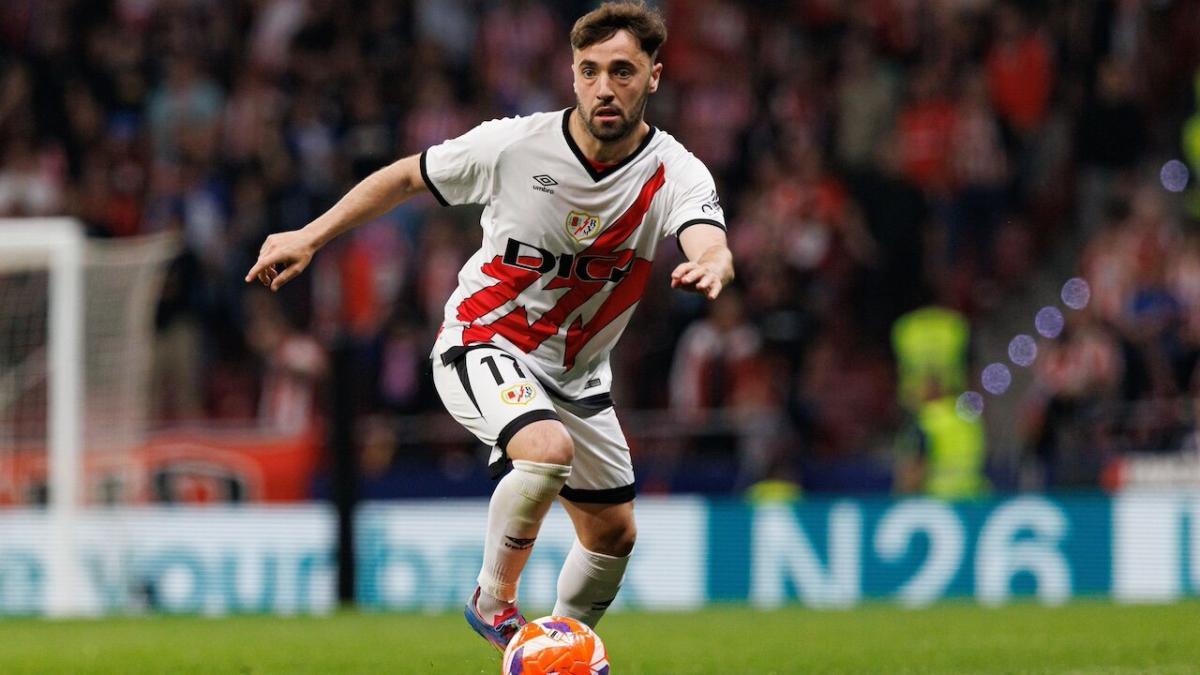 Rayo Vallecano midfielder Unai Lopez